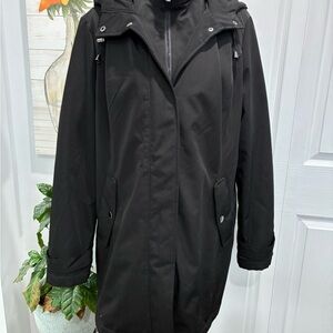 HFX - Sleek Black Polyester Jacket